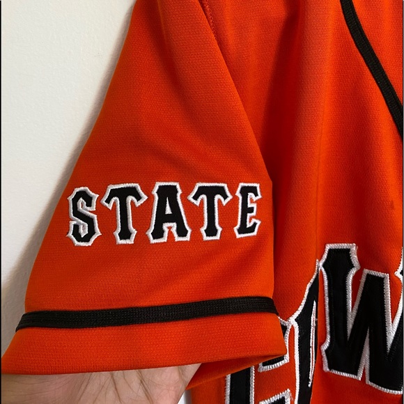 Russell Athletic Team Issue orange Cowboys jersey - Picture 4 of 6